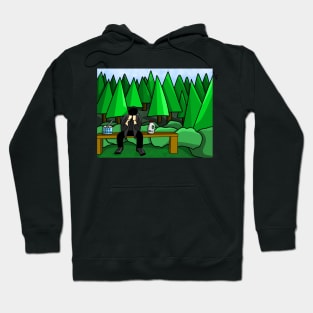 Zak in the woods Hoodie